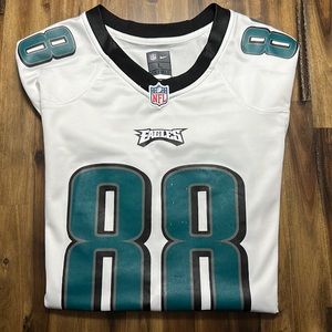 Dallas Goedert white jersey